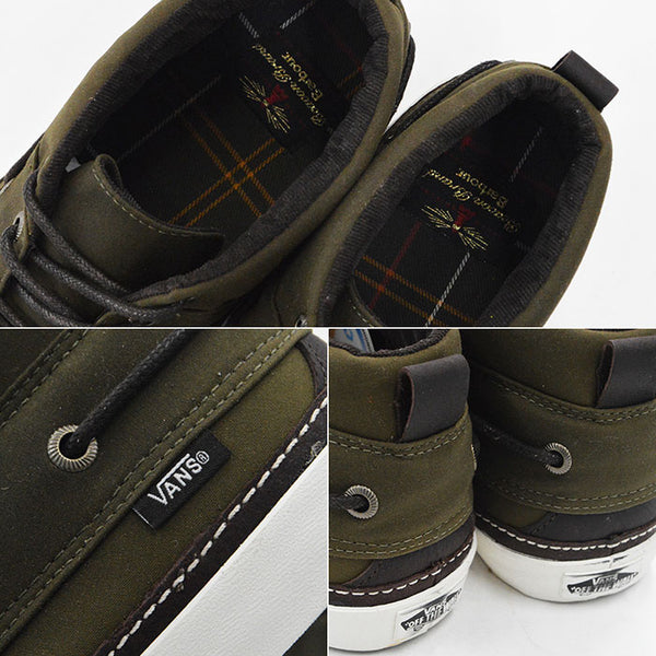 VANS UNISEX CHUKKA DEL BARCO DECON CA BARBOUR バンズ ユニセックス チャッカ バルコ デコン バブアー コラボ スニーカー