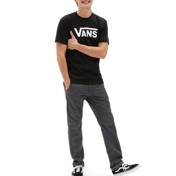 【全4色】バンズ トップス メンズ カットソー Tシャツ ティーシャツ 紳士 男性用 コットン100％ 綿 クルーネック アウトドア キャンプ ダンス スケボー VANS ブラック ネイビー ヘザーグレー ホワイト 杢グレー