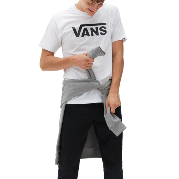【全4色】バンズ トップス メンズ カットソー Tシャツ ティーシャツ 紳士 男性用 コットン100％ 綿 クルーネック アウトドア キャンプ ダンス スケボー VANS ブラック ネイビー ヘザーグレー ホワイト 杢グレー