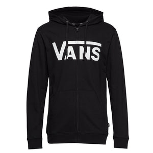 VANS バンズ トップス メンズ クラシック ジップ フーディー2 スウェットパーカ ジップフーディー ジップアップ ファッション リブ袖 紐 ドローコード 服 裏起毛 キャンプ ファッション ストリート ブラック
