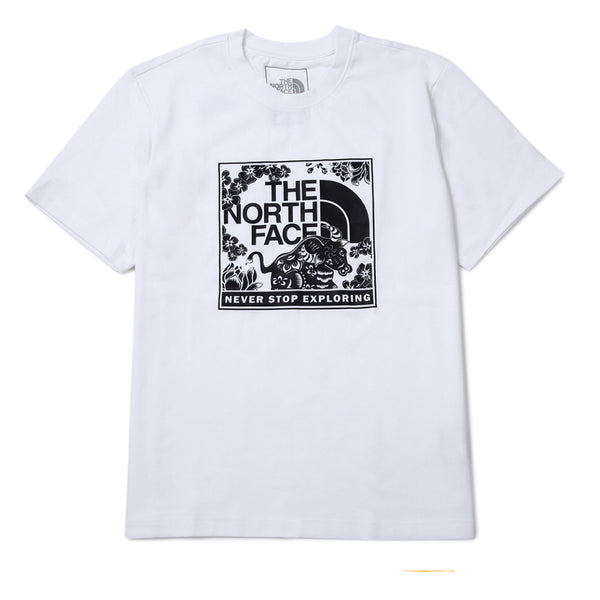 【全2色】ザ・ノースフェイス メンズ シーエヌワイボックス Tシャツ THE NORTH FACE M CNY BOX GRAPHIC TEE NF0A4U8S